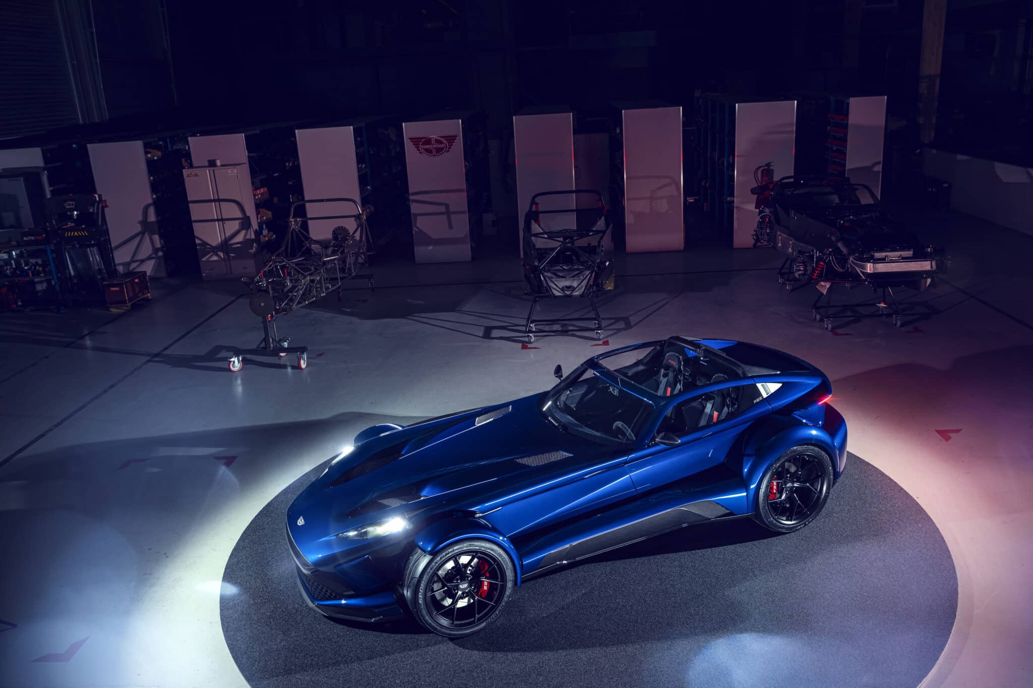 Donkervoort F22: la biposto che pesa 750 kg con motore Audi da 500 CV