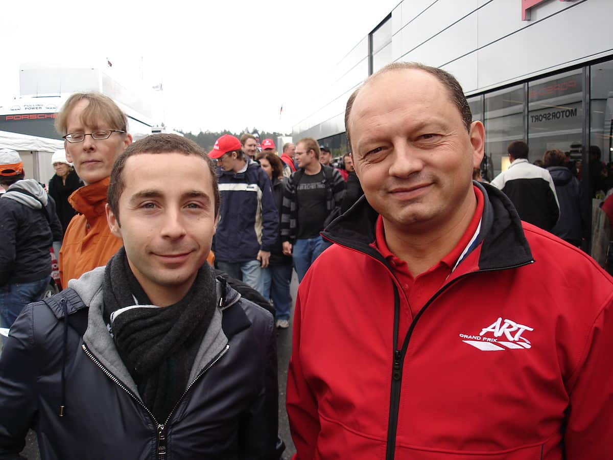 Nicolas Todt e Frederic Vasseur