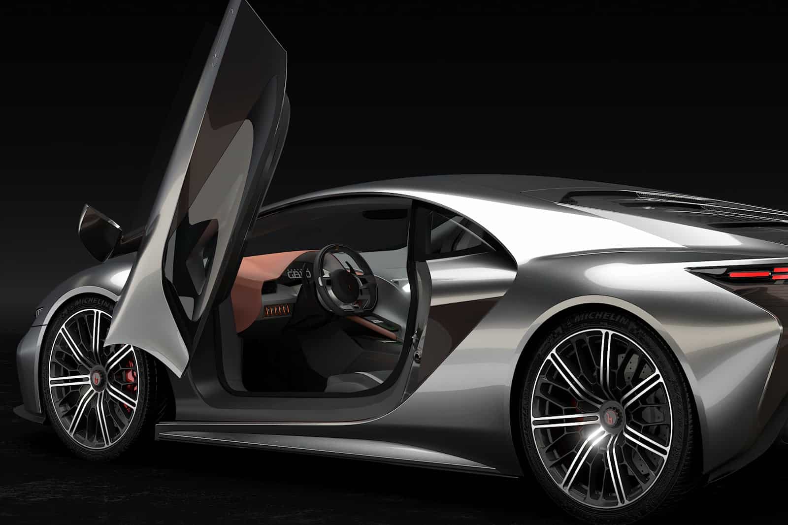 Bertone GB110: la hypercar da 1100 CV alimentata da plastica e rifiuti