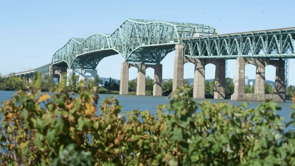 L’originario Samuel de Champlain Bridge. Credits: CBC News