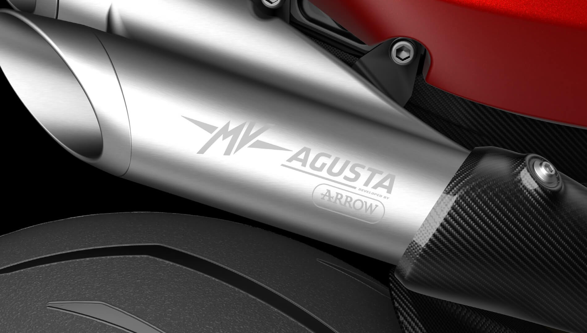 Dettaglio scarico Arrow