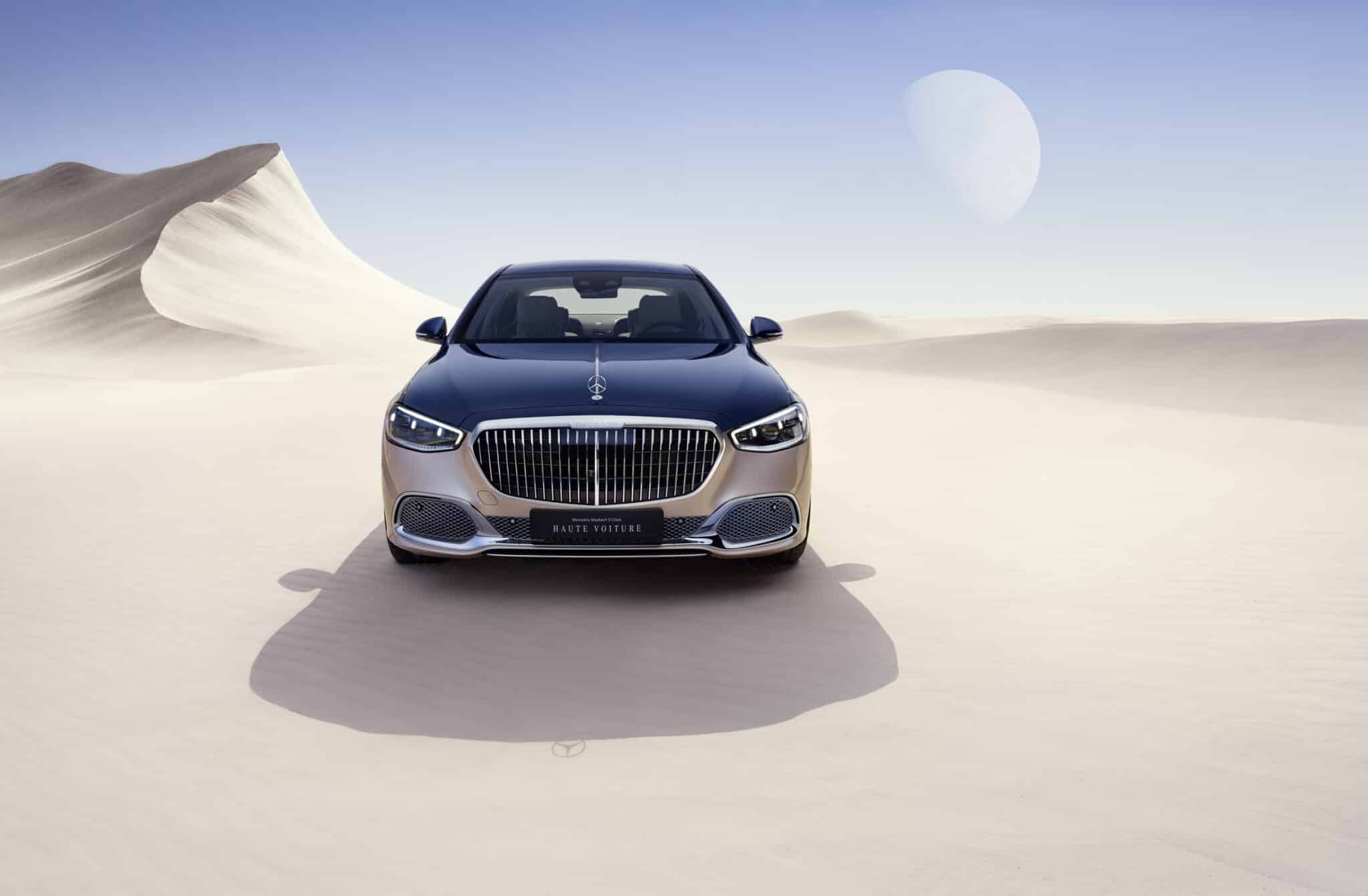 Mercedes-Maybach S-Klasse Haute Voiture 2022; Mercedes-Maybach S 680 (WLTP-Kraftstoffverbrauch kombiniert: 14,3 ‑13,4 l/100 km; CO₂-Emissionen kombiniert: 326-304 g/km);WLTP-Kraftstoffverbrauch kombiniert: 14,3 ‑13,4 l/100 km; CO₂-Emissionen kombiniert: 3