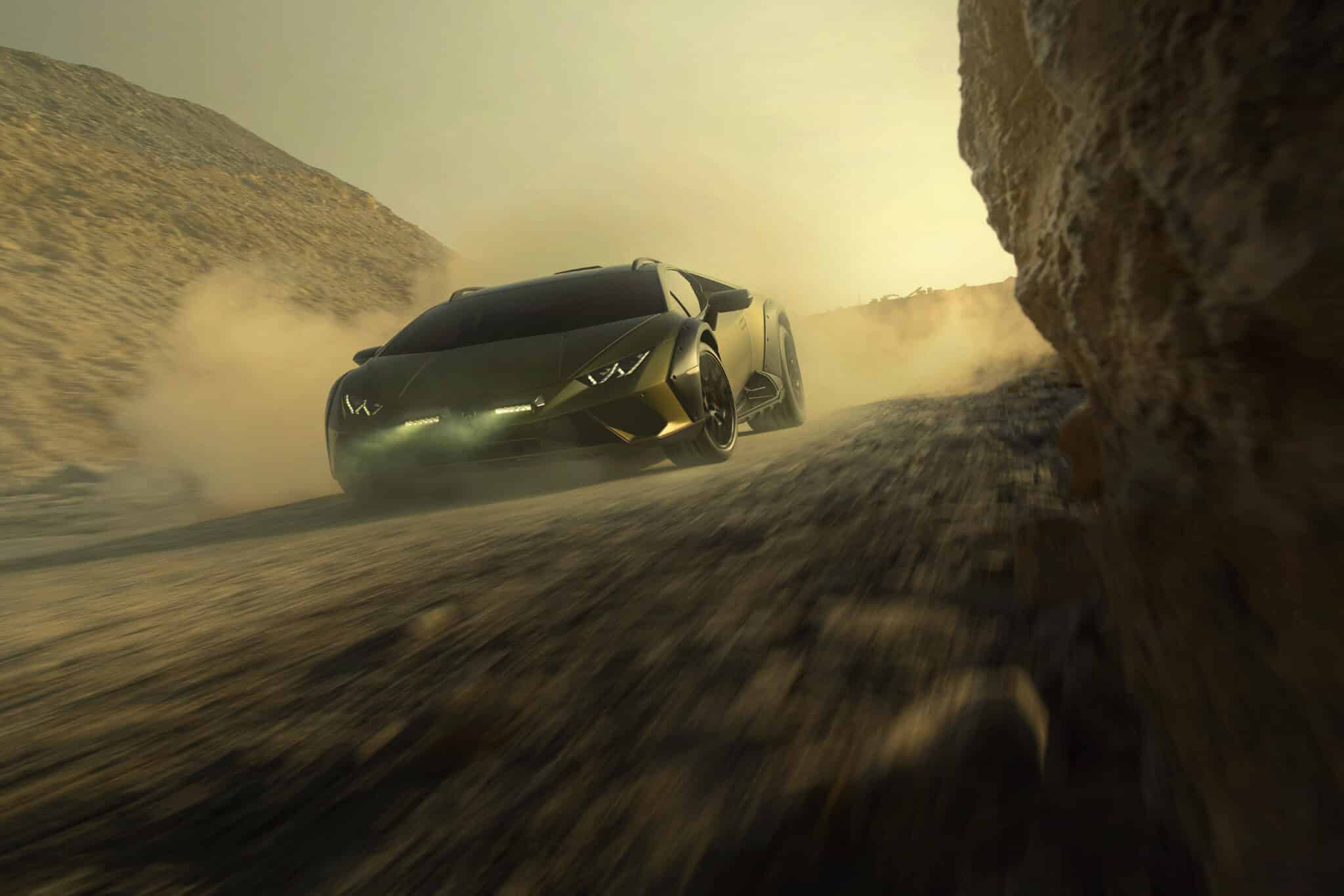 Lamborghini Huracan Sterrato: V10 da 610 CV per l'off-road