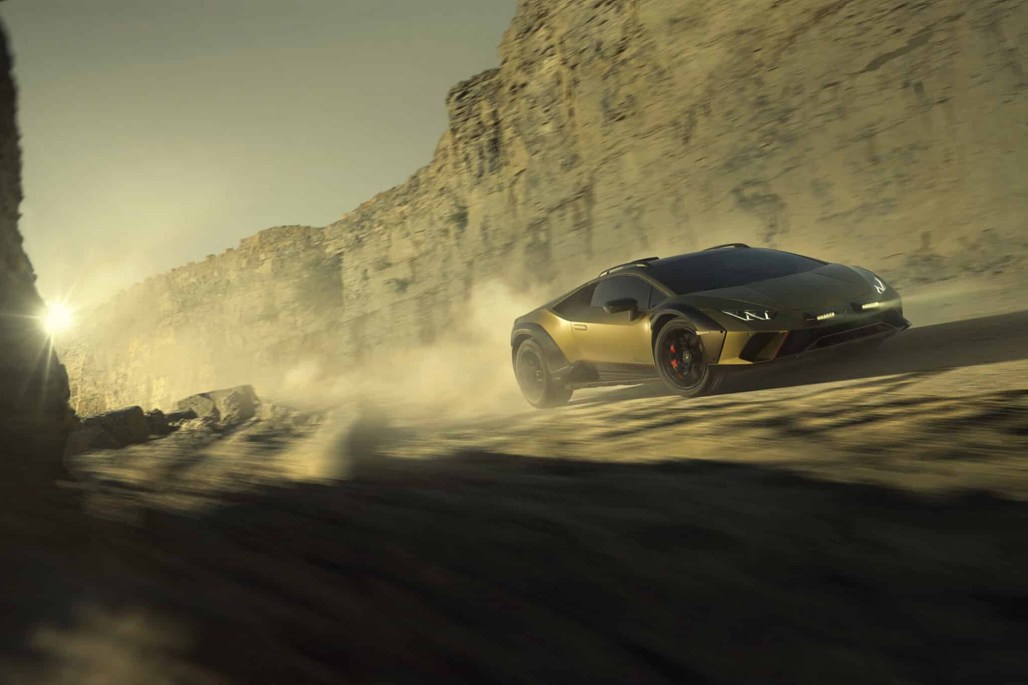 Lamborghini Huracan Sterrato: V10 da 610 CV per l'off-road