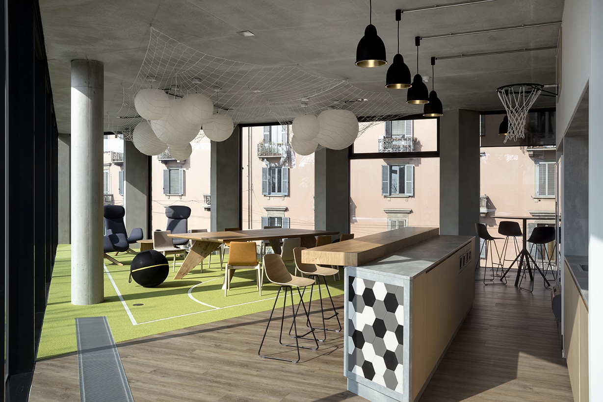 Crediti: Lombardini22.com; interni Microsoft House-Milano, studio Lombardini22.