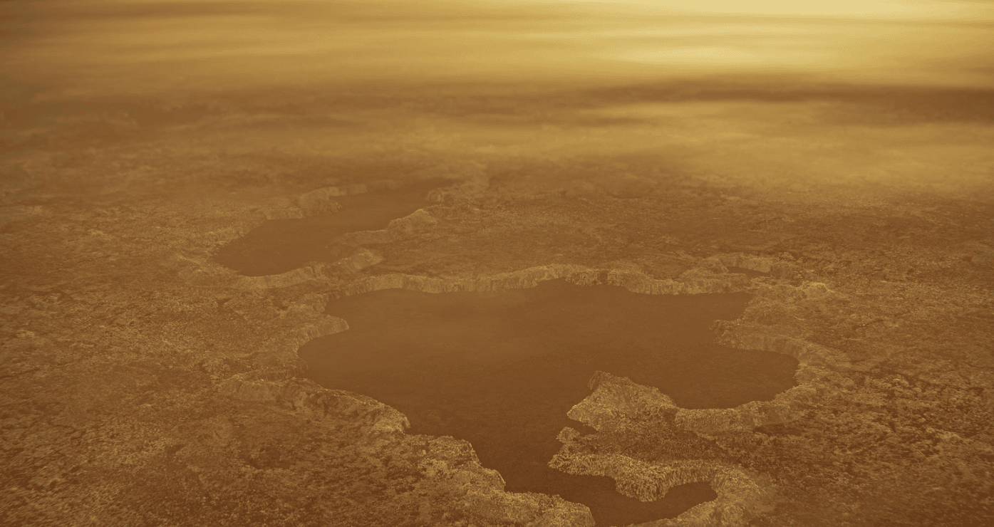Ricostruzione atmosfera Credits JPL Nasa