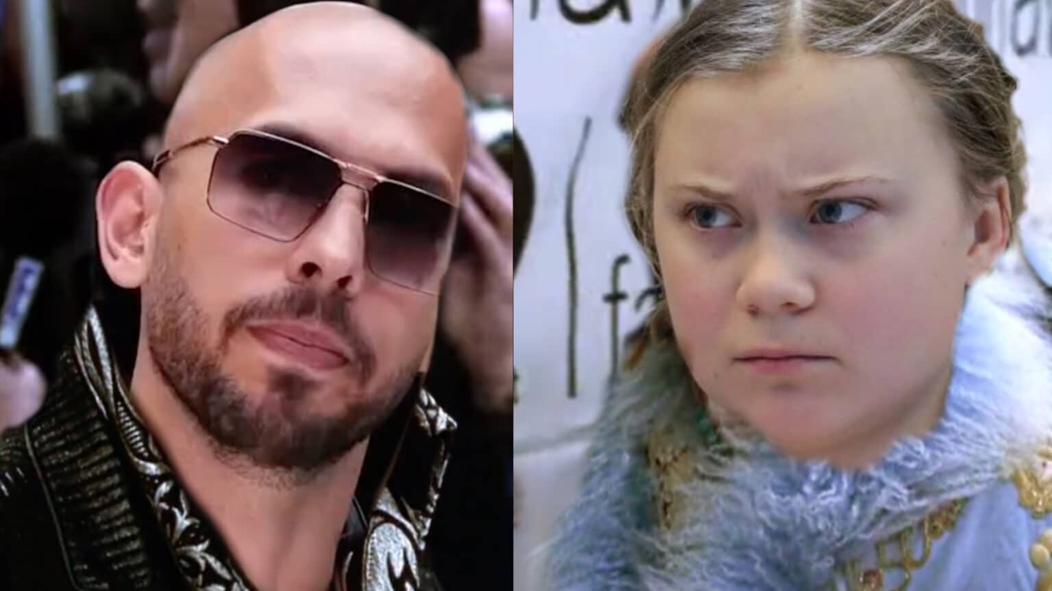 Greta Thunberg Andrew Tate