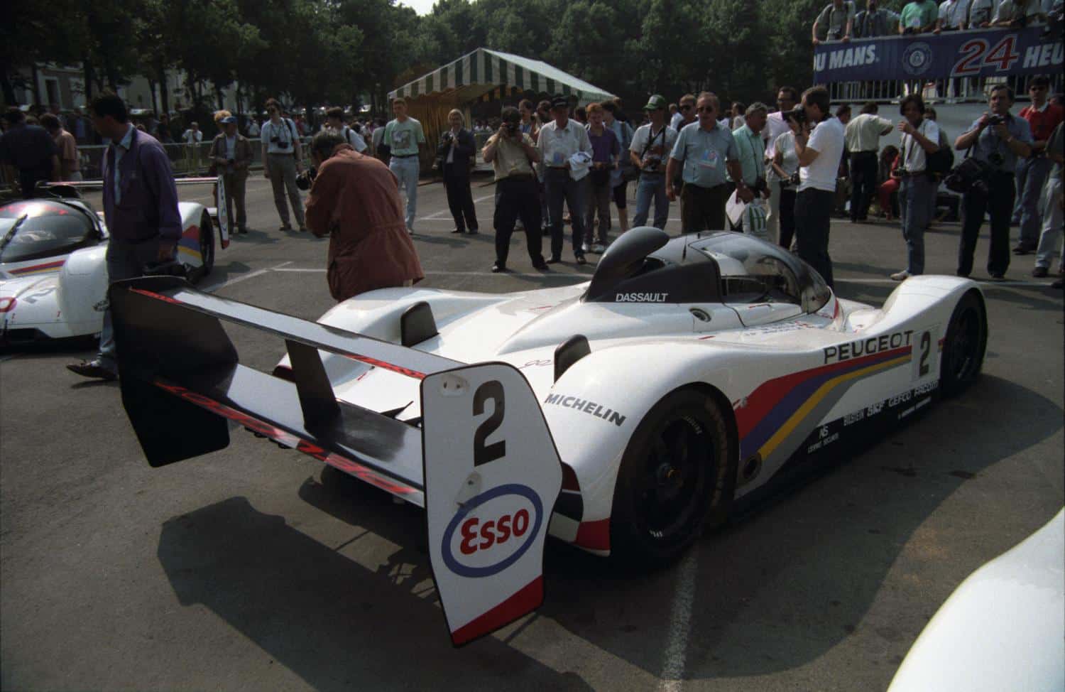 La Peugeot 905, vettura progettata precedentemente da André De Costanze. Credit: 24h-lemans.com