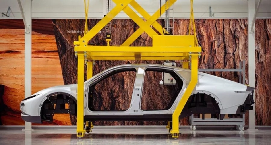 La carrozzeria della Lightyear 0