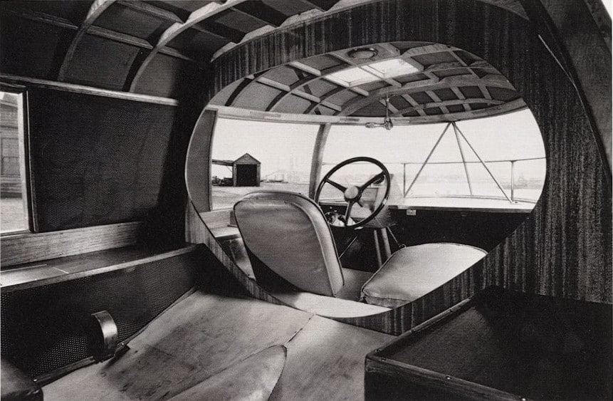 Gli interni della Dymaxion