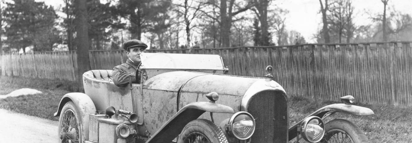 Walter Owen Bentley, fondatore dell'omonima azienda. Credit: bentleymotors.com
