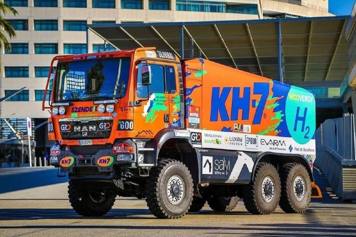 Dakar 2023: il camion MAN ad idrogeno corre nel deserto, ma con delle pesanti penalità - 