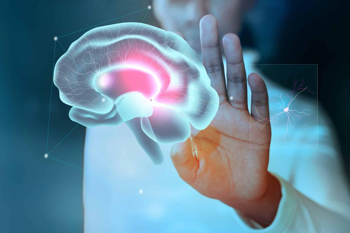 Età cerebrale: l'intelligenza artificiale può indentificarla - Brain study background for mental health care medical technology