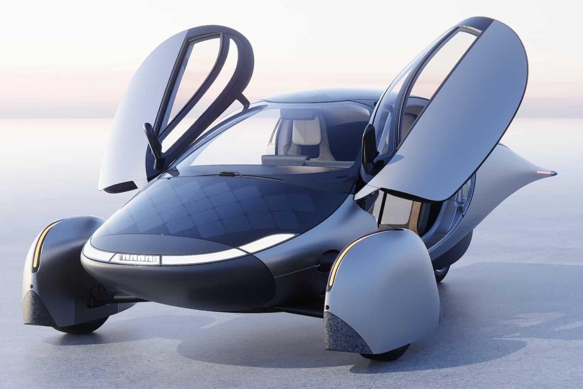Aptera: l'auto elettrica ad energia solare con Cx di 0,13 - 
