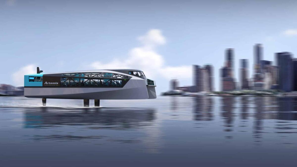 Le barche volanti di Artemis Technologies per abbattere le emissioni - 