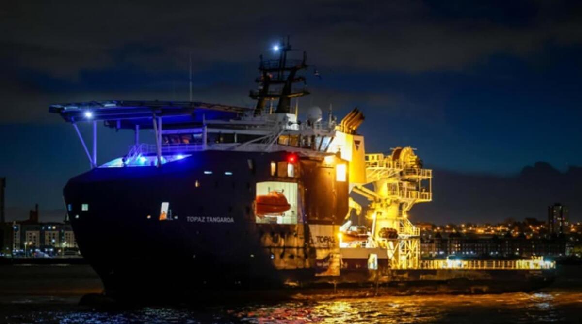 Le navi a protezione delle infrastrutture sottomarine del Regno Unito - 