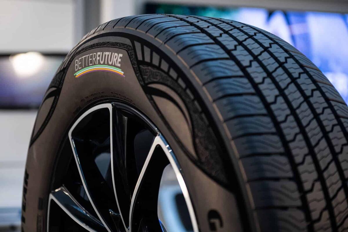 Goodyear presenta pneumatici composti per il 90% da materiali sostenibili - 
