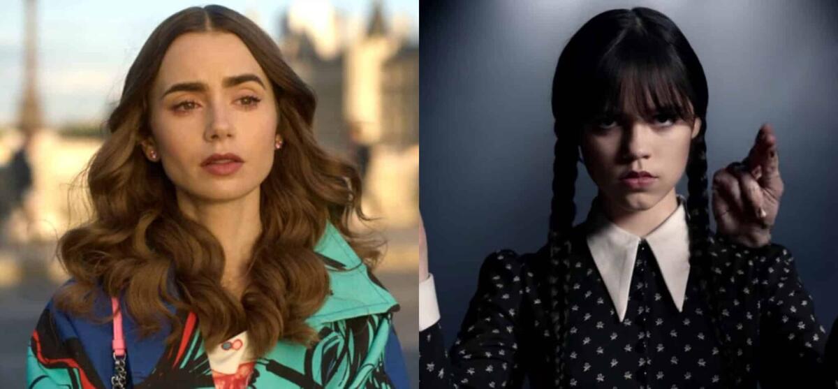 Emily in Paris vs Mercoledì Addams: le similitudini dietro al successo delle due serie cult di Netflix - 