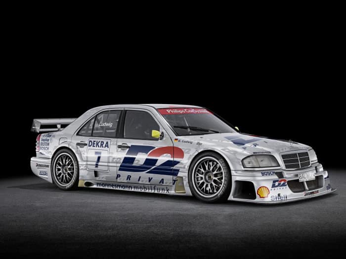 Una Mercedes C-Klasse Tourenwagen DTM del ´94. Credit: group-media.mercedes-benz.com
