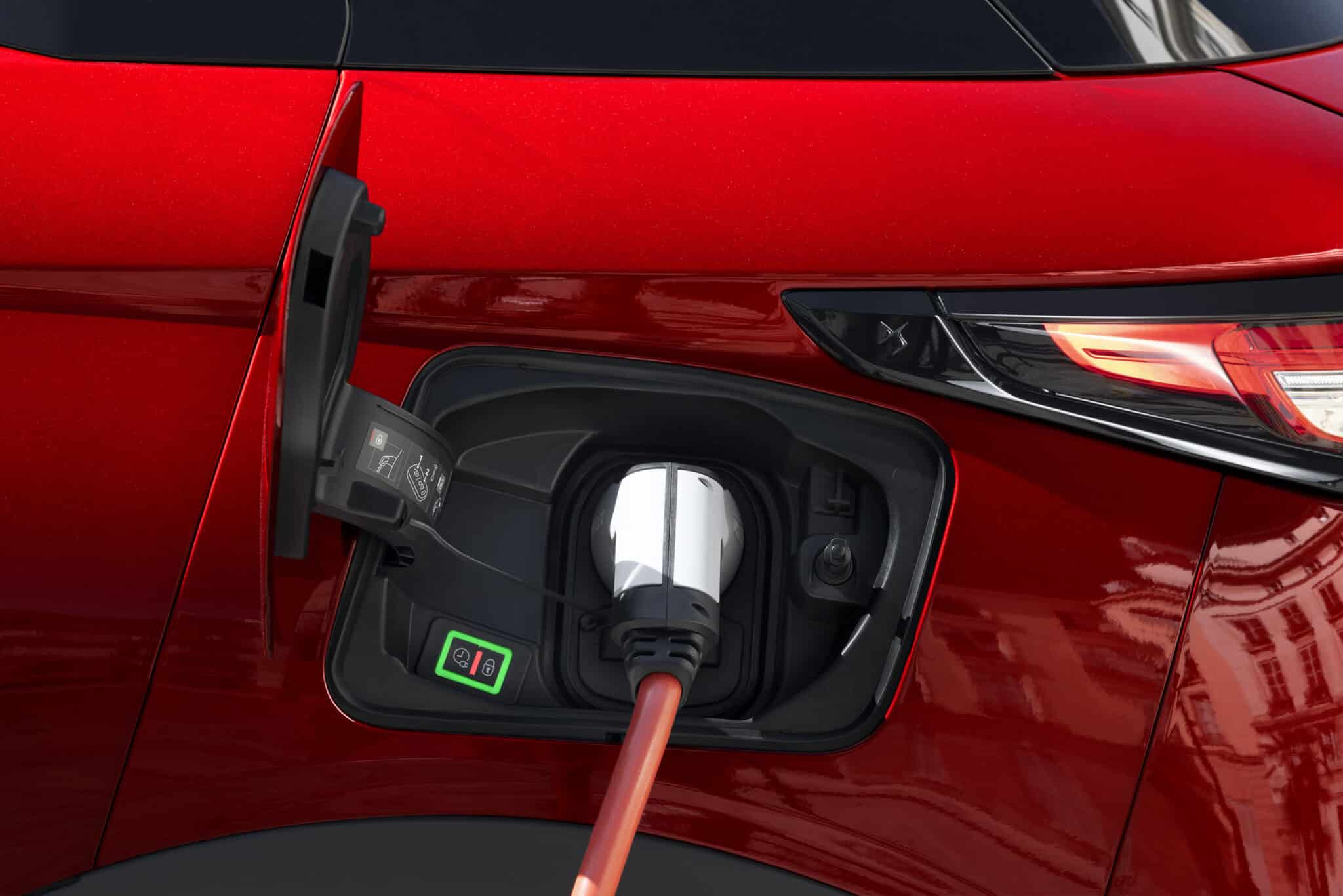 Ricarica della DS E-Tense