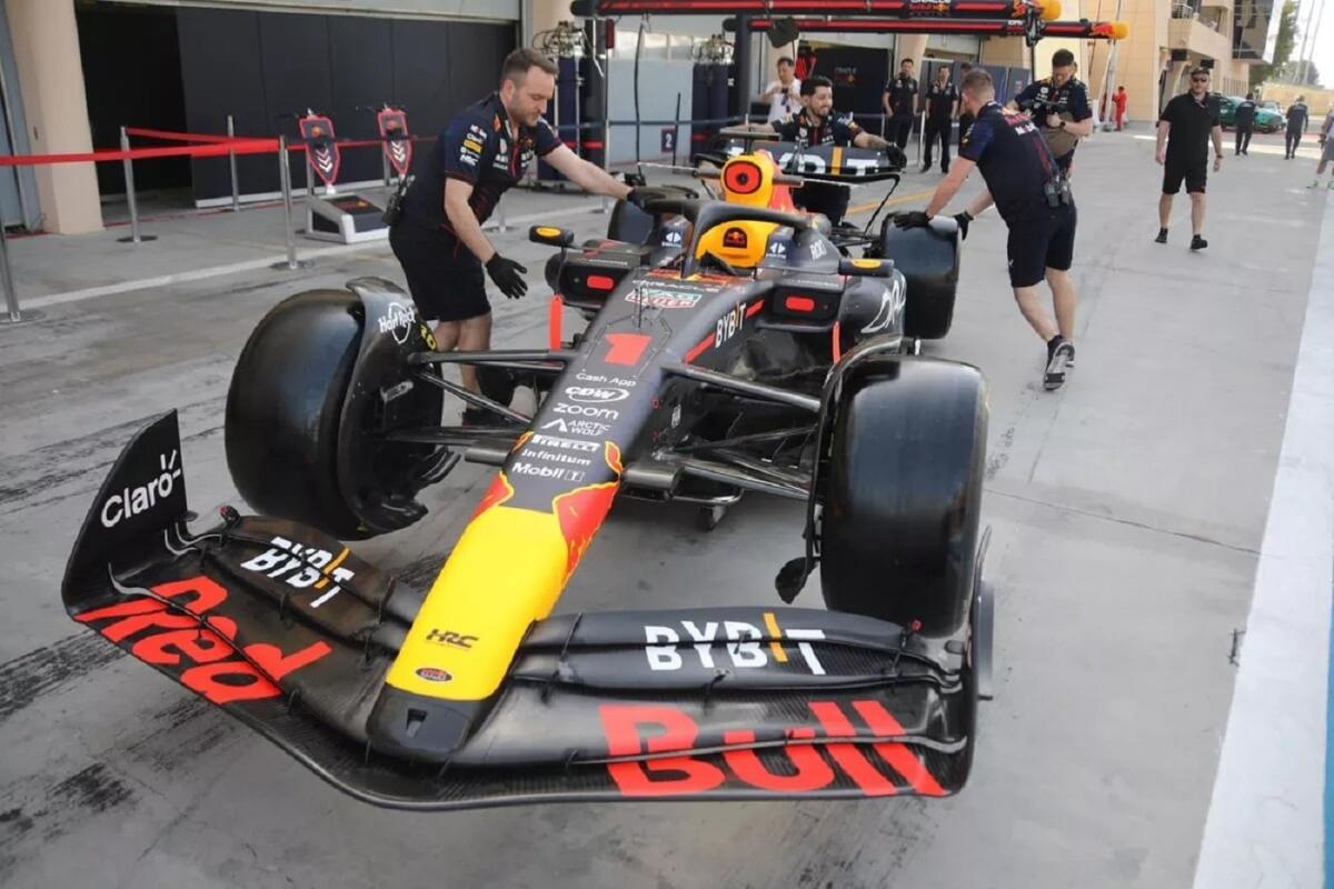 Red Bull RB19: le prime (piccole) novità viste durante i test F1 2023 in Bahrain - 