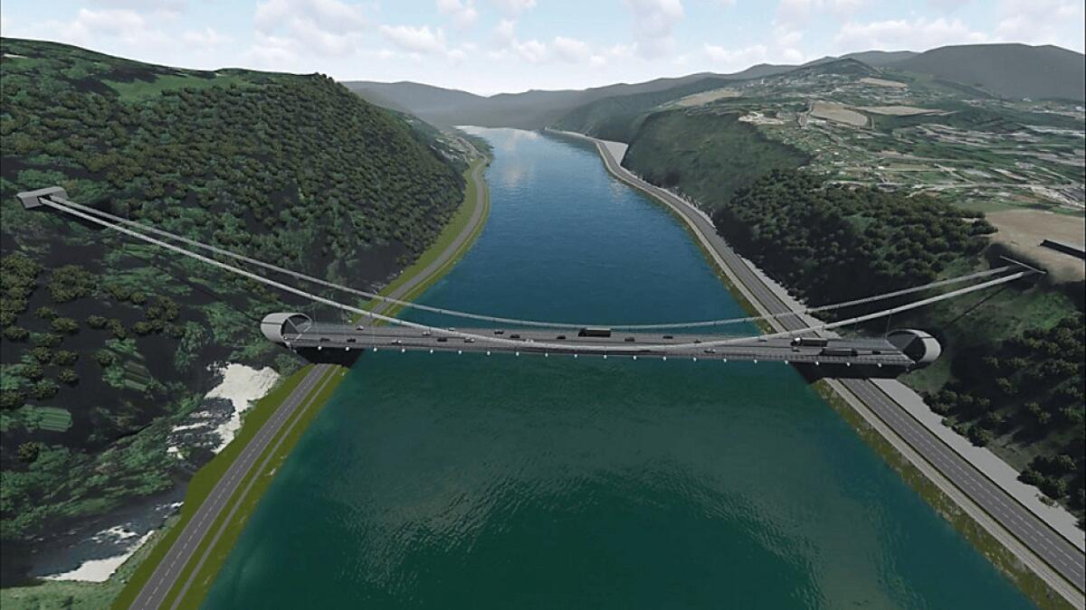 Ponte sospeso sul Danubio, l’Austria sta per inaugurare un’opera unica - Ponte sospeso sul Danubio