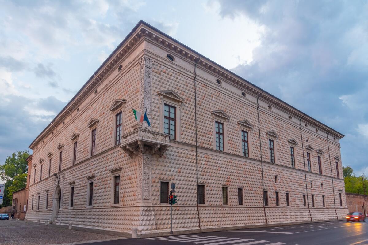 Palazzo dei Diamanti a Ferrara restaurato ed accessibile a tutti - Palazzo dei Diamanti in Italian town Ferrara.