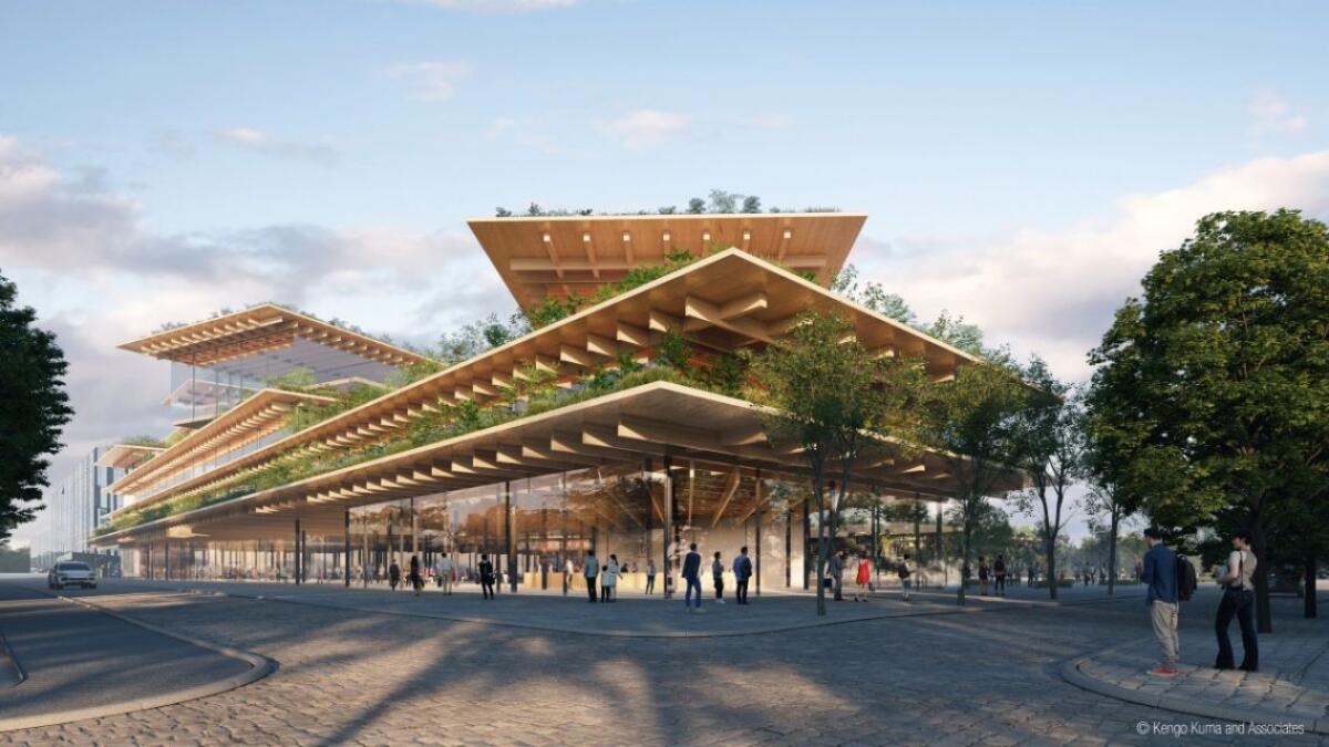 Kengo Kuma, una nuova idea di ufficio “biofilico” - 
