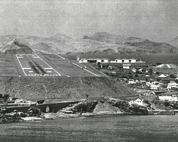 Runway originaria del Madeira International Airport. Credits: Pinterest