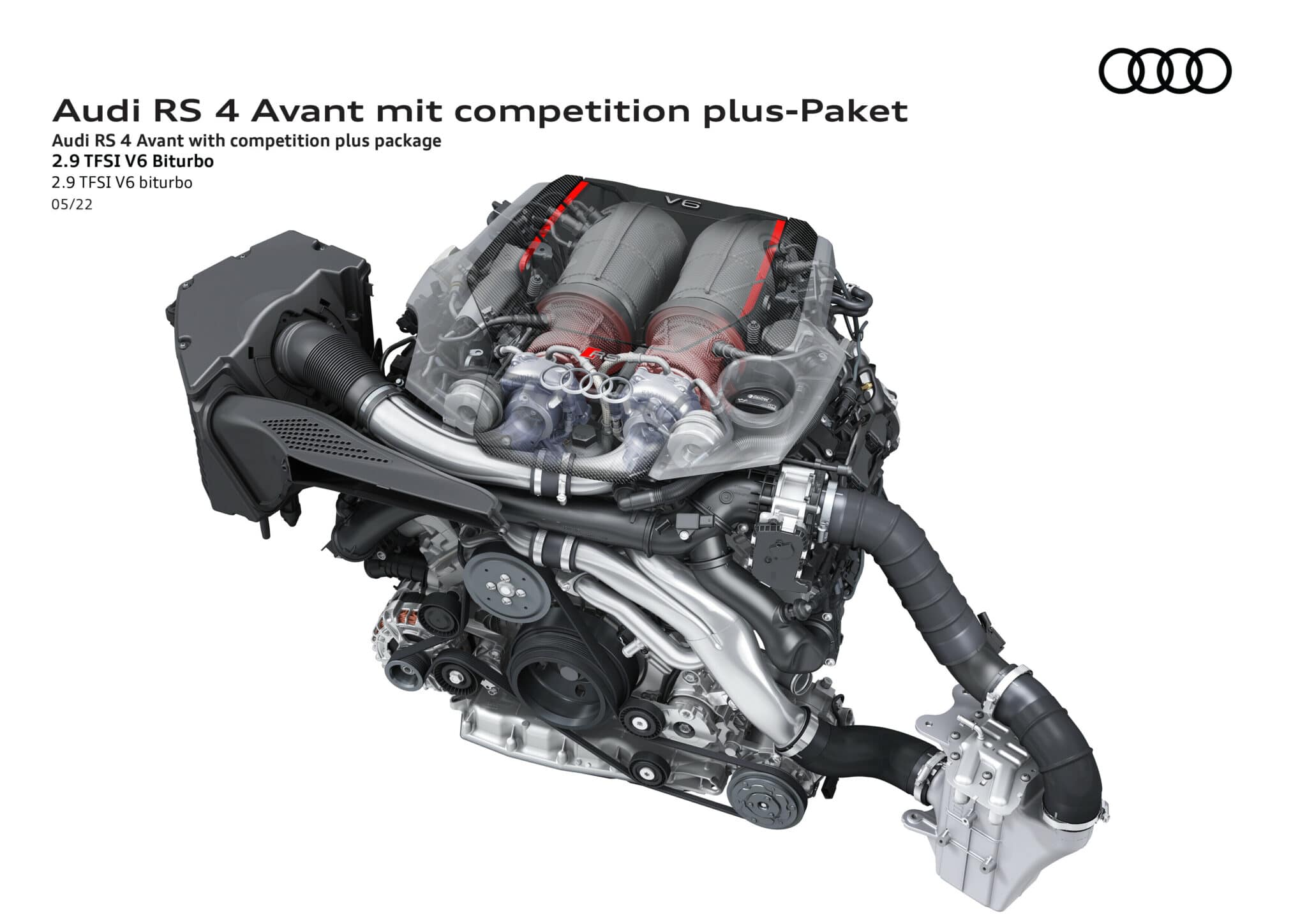 Audi RS 5 e RS 4 Avant: nuovi allestimenti Competition e Competition Plus