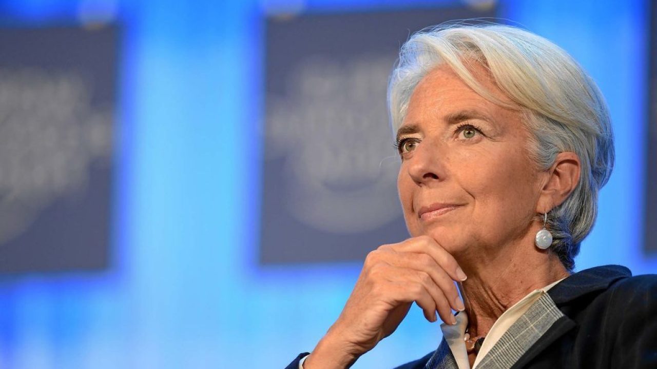 Christine Lagarde, presidente della Banca Centrale Europea dal 1° novembre 2019.