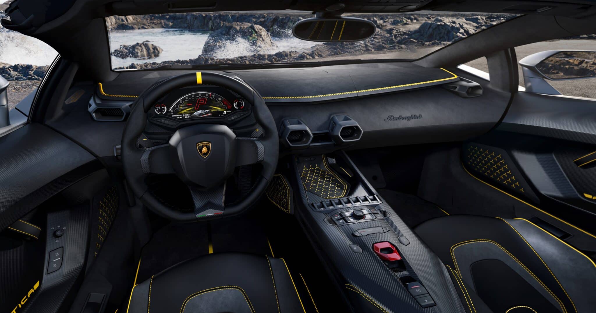 Interni Lamborghini Autentica