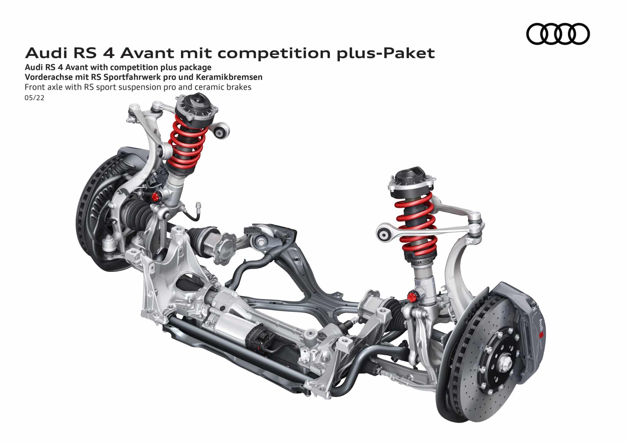 Audi RS 5 e RS 4 Avant: nuovi allestimenti Competition e Competition Plus