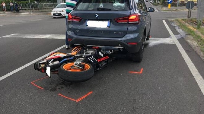 Incidente in moto