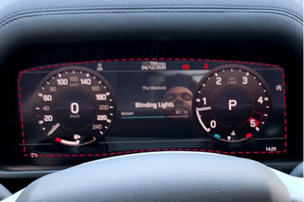 Tachimetro con display incorporato