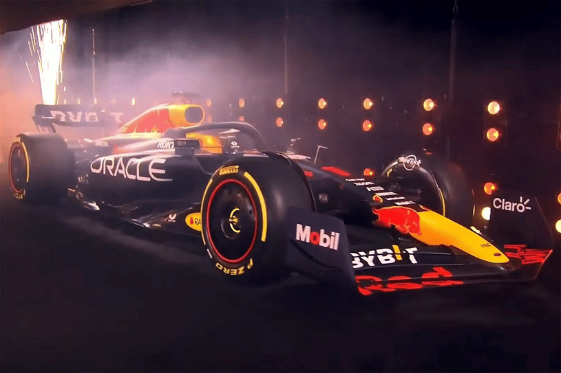 Red Bull RB19 (presentazione ufficiale). Credits: Motorsport.com