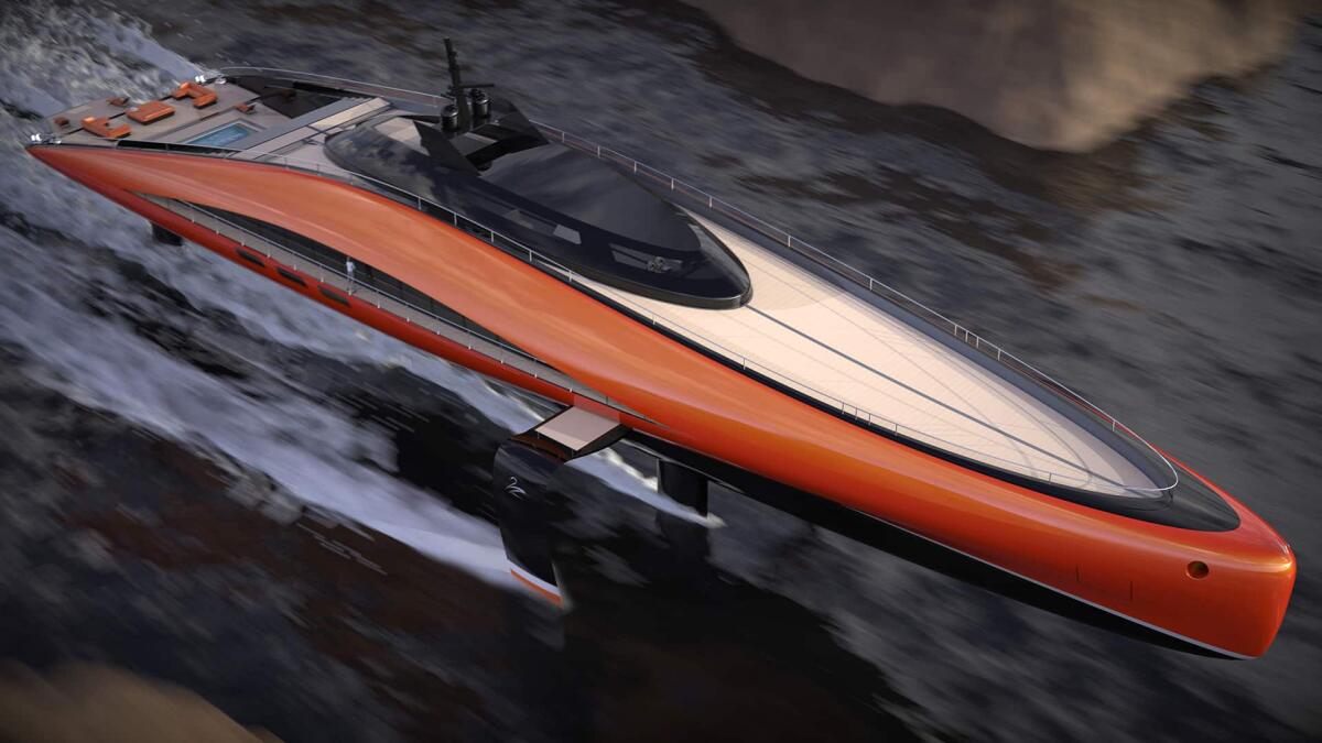 Plectrum: un super yacht che vola sull’acqua! - 