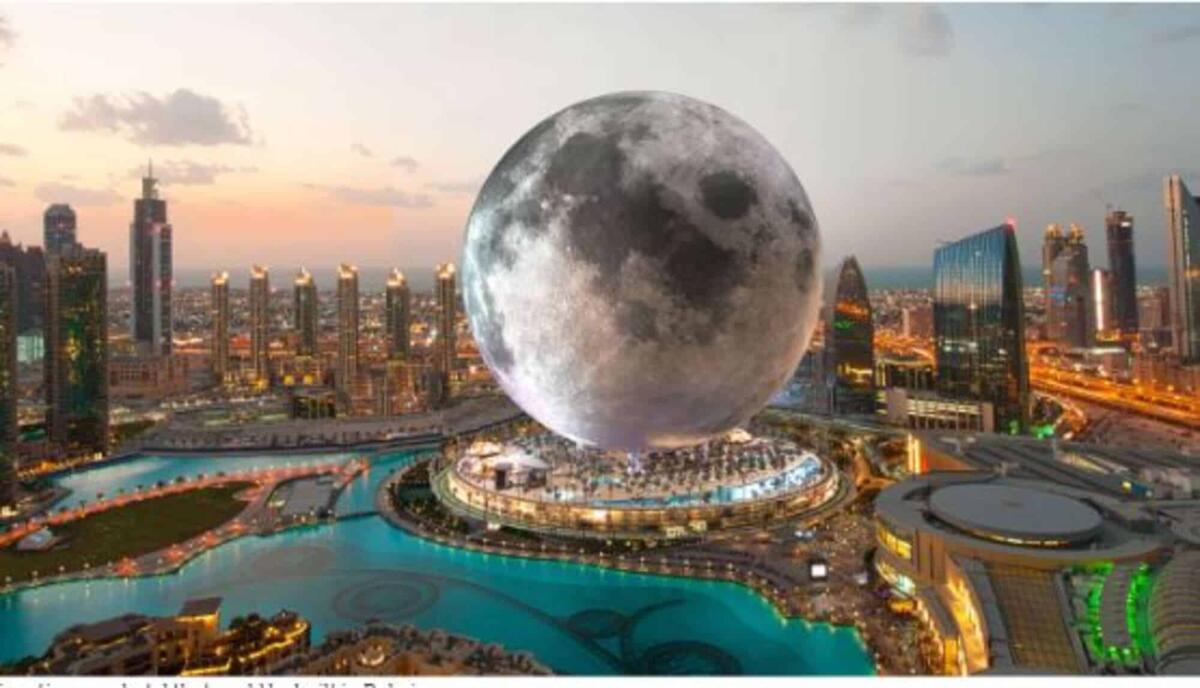 Edificio Moon, il resort a Dubai con la forma della Luna - 