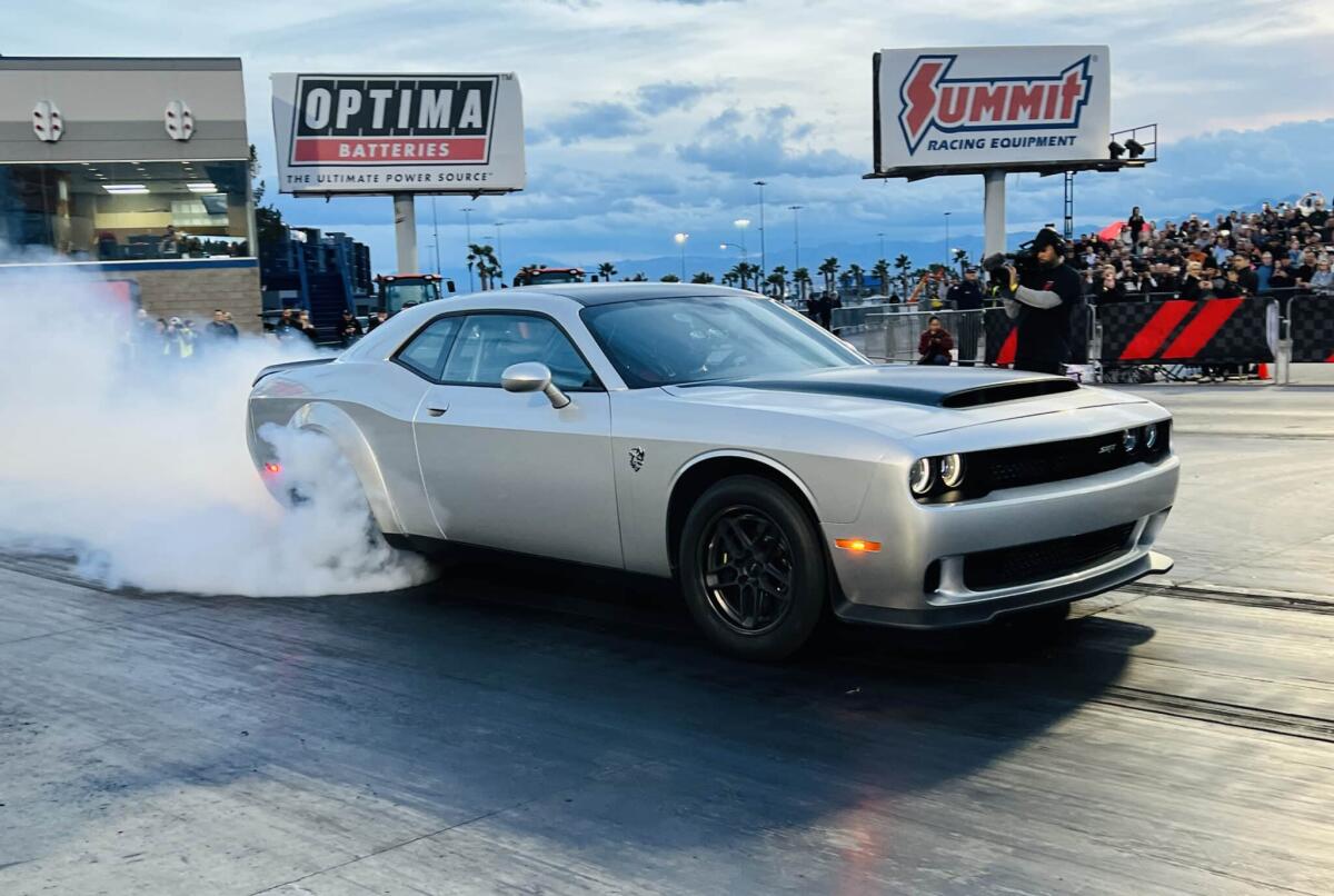 Dodge Challenger SRT Demon 170: l'addio al V8 Hemi con 1025 CV e uno 0-100 km/h in 1,66 secondi - Dodge Challenger SRT Demon 170: l'addio al V8 Hemi con 1025 CV