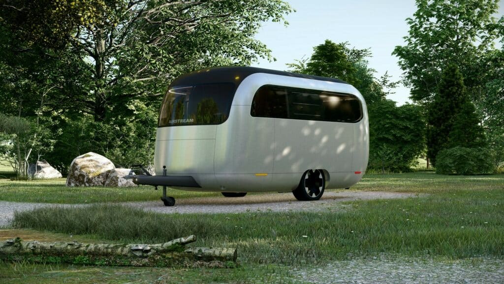 Porsche: ecco la roulotte per un campeggio di lusso e futuristico