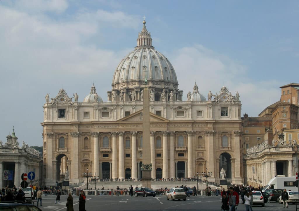 Rilievo digitale. Ecco la Basilica di San Pietro a Roma