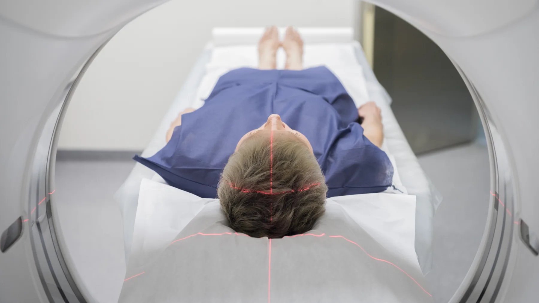 Esecuzione di una fMRI - Credits: Yale Medicine