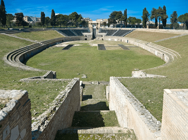 Anfiteatro di Lucera (Foggia). Credits: StoriaRomana