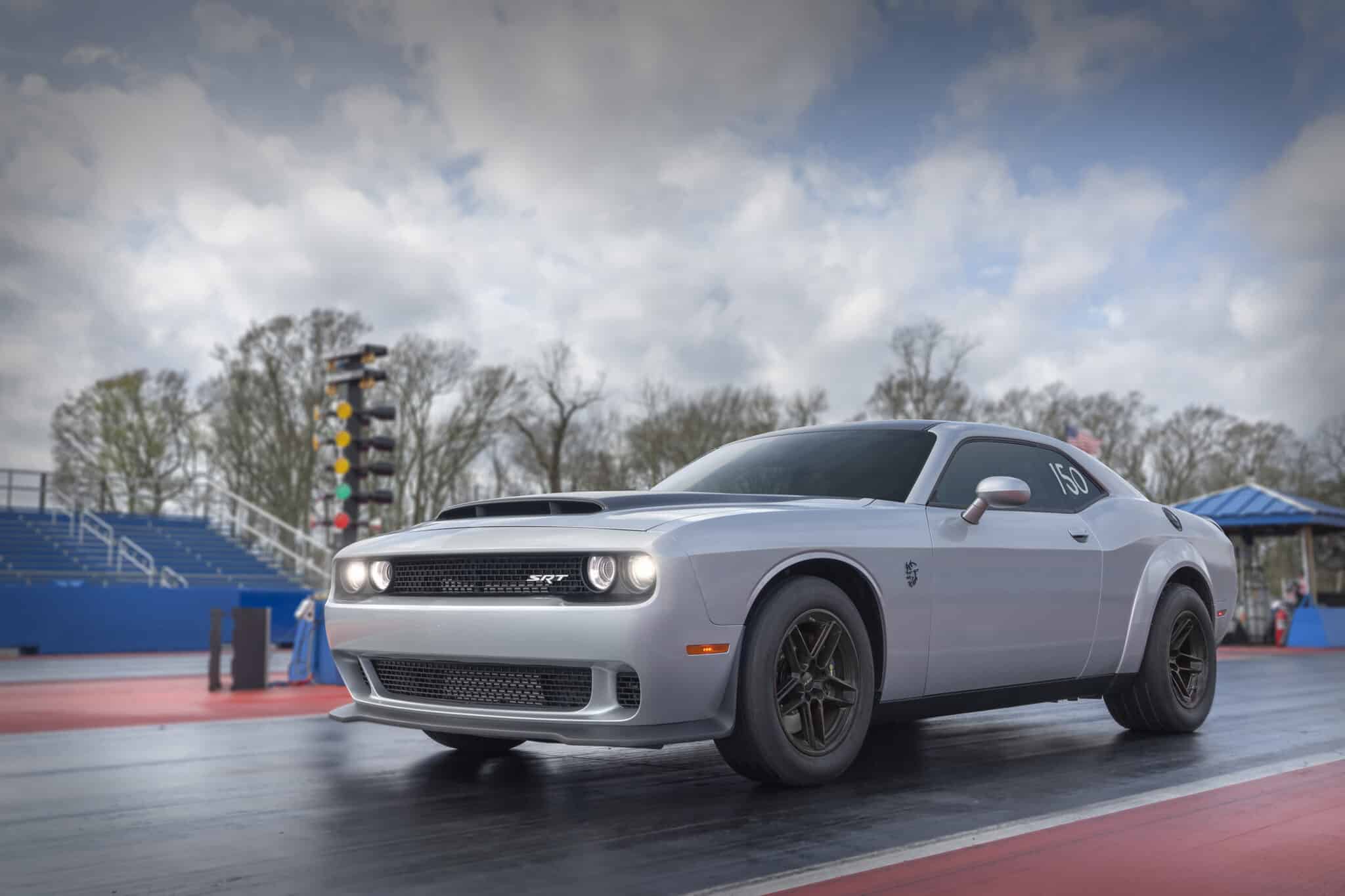 Dodge Challenger SRT Demon 170: l'addio al V8 Hemi con 1025 CV e uno 0-100 km/h in 1,66 secondi
