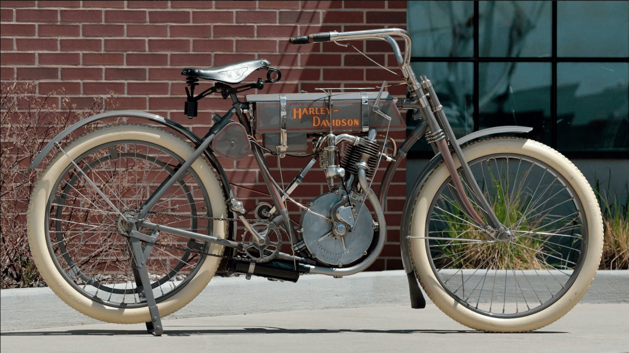 La Harley Davidson del 1908 battuta all'asta per 935.000 dollari. Credits: Mecum Auctions