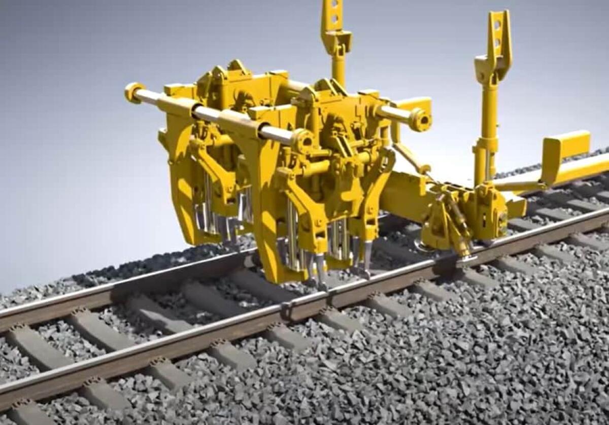 Rincalzatura del binario: come tenere in salute l’infrastruttura ferroviaria - Rincalzatura del binario