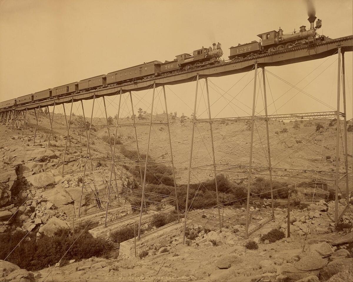 Dale Creek Bridge, la maggior sfida ingegneristica ferroviaria USA - Dale Creek Bridge