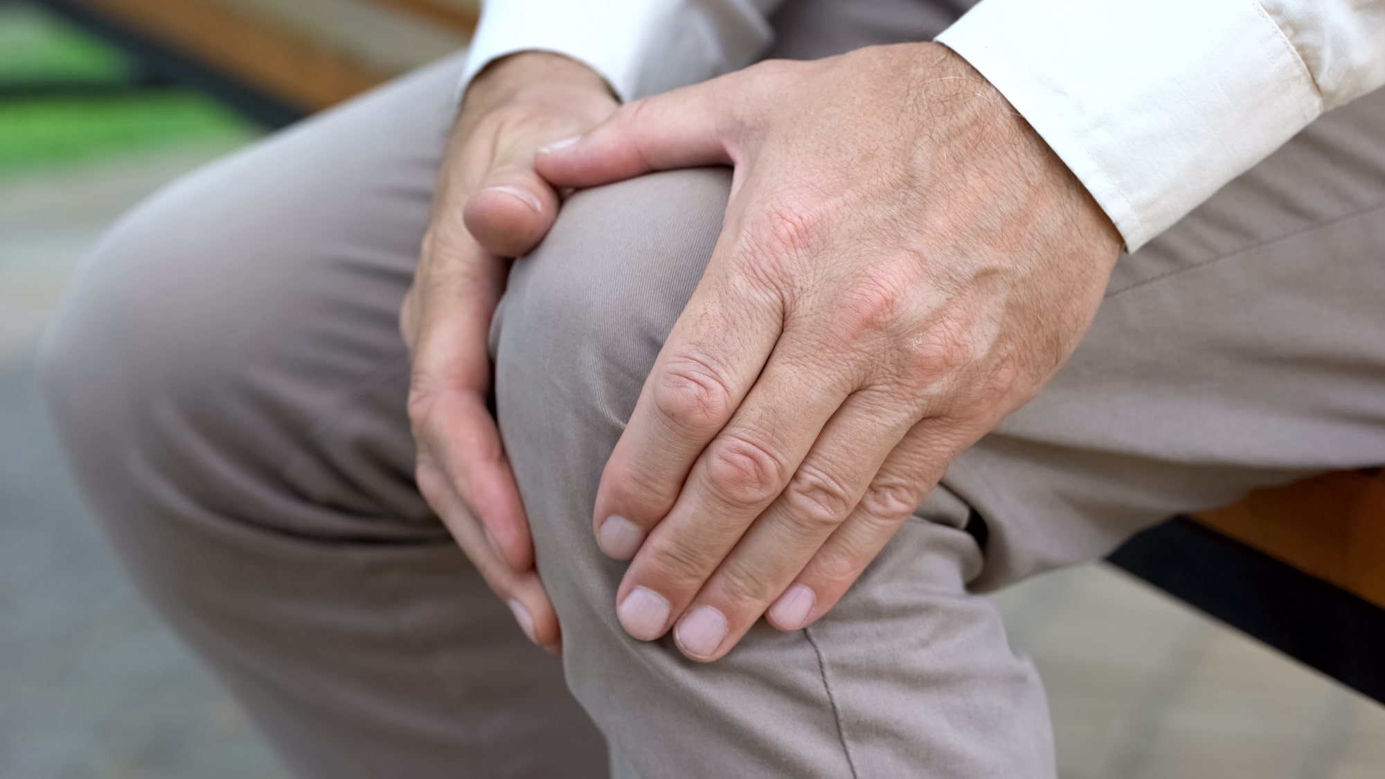 Paziente affetto da osteoartrite.
