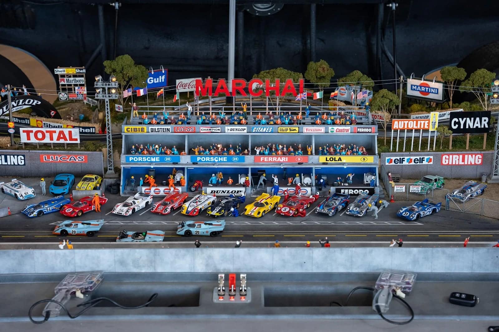 Il paddock in miniatura