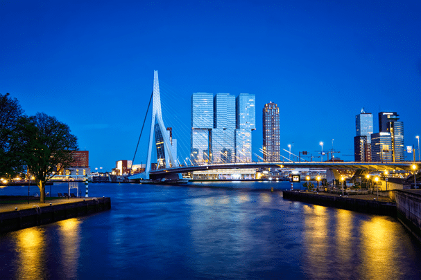 Erasmusbrug a Rotterdam